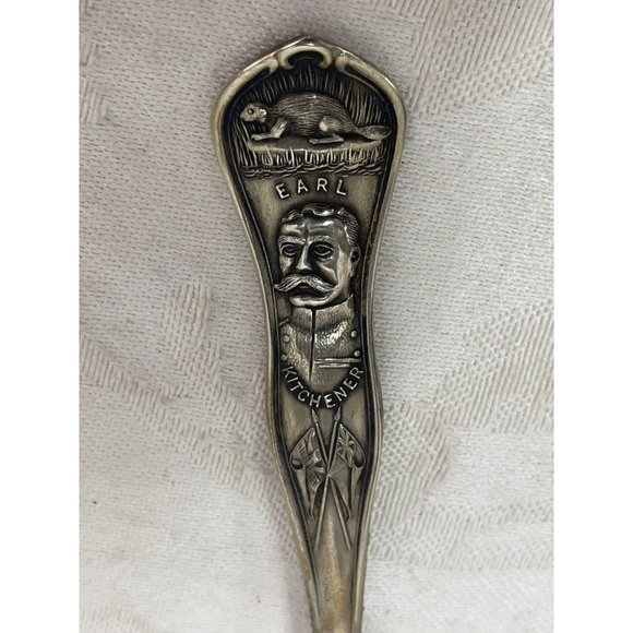 Earl Kitchner WWI Beaver R.C. Co. Spoon Silverplate - Picture 5 of 5